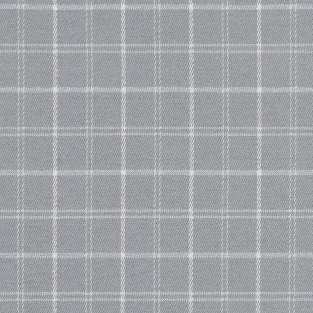 Rutiga Möbeltyger|Rea Möbeltyger<Nordisk Textil Narvik ljusgrå möbeltyg