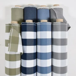 Enfärgade Möbeltyger<Nordisk Textil Newport grön enfärgat tyg