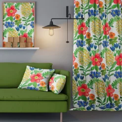 Gardiner Mönstrade<Arvidssons textil Ängsdröm offwhite-multi gardiner