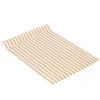 Bordslöpare<Fondaco Nina havre randig bordslöpare i bomull 35x120cm