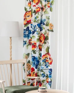 Gardintyger Mönstrade<Nordisk Textil Nordisk summer tyg