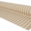 Randiga Möbeltyger|Rutor & Ränder<Nordisk Textil Norwich beige tyg med vita ränder