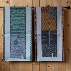 Bordslöpare|Ekelund Löpare<Ekelund Nätmönster löpare 35x120 - Design av Stig Lindberg