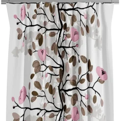 Gardiner Mönstrade<Arvidssons textil Ofelia rosa gardiner