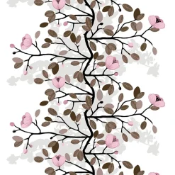 Gardintyger Mönstrade|Arvidssons Textil<Arvidssons textil Ofelia rosa tyg