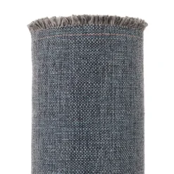 Enfärgade Möbeltyger<Nordisk Textil Omega Blå - Slitstarkt och vävt möbeltyg med melerad struktur