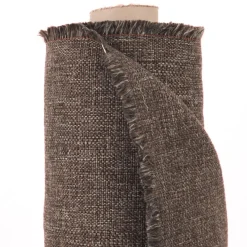 Enfärgade Möbeltyger<Nordisk Textil Omega Brun - Slitstarkt och vävt möbeltyg med melerad struktur