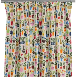 Gardiner Mönstrade<Arvidssons textil Orangeriet offwhite gardin