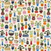 Gardintyger Mönstrade|Arvidssons Textil<Arvidssons textil Orangeriet offwhite tyg