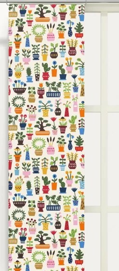 Panelgardiner<Arvidssons textil Orangeriet panelgardiner