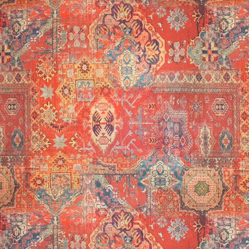 Gardintyger Mönstrade< Oriental tyg - mönstrat tyg inspirerat av klassiska orientaliska mattor