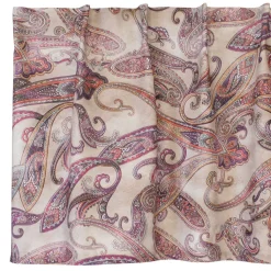 Gardinkappor Mönstrade|Rea Gardiner<Arvidssons textil Orient rosa gardinkappa metervara