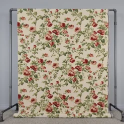 Blommiga Möbeltyger|Mönstrade Möbeltyger<Arvidssons textil Orlenas beige möbeltyg