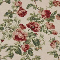 Blommiga Möbeltyger|Mönstrade Möbeltyger<Arvidssons textil Orlenas beige möbeltyg