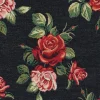Blommiga Möbeltyger|Mönstrade Möbeltyger<Arvidssons textil Otis svart jacquard