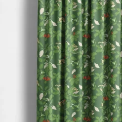 Gardintyger Mönstrade|Arvidssons Textil<Arvidssons textil Oxel grön tyg