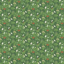 Gardintyger Mönstrade|Arvidssons Textil<Arvidssons textil Oxel grön tyg