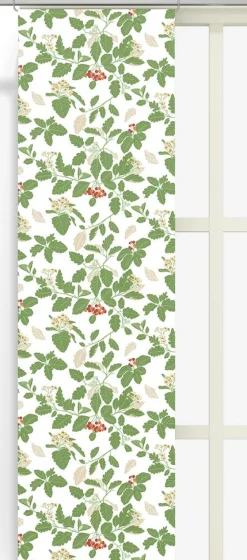 Panelgardiner<Arvidssons textil Oxel vit panelgardiner