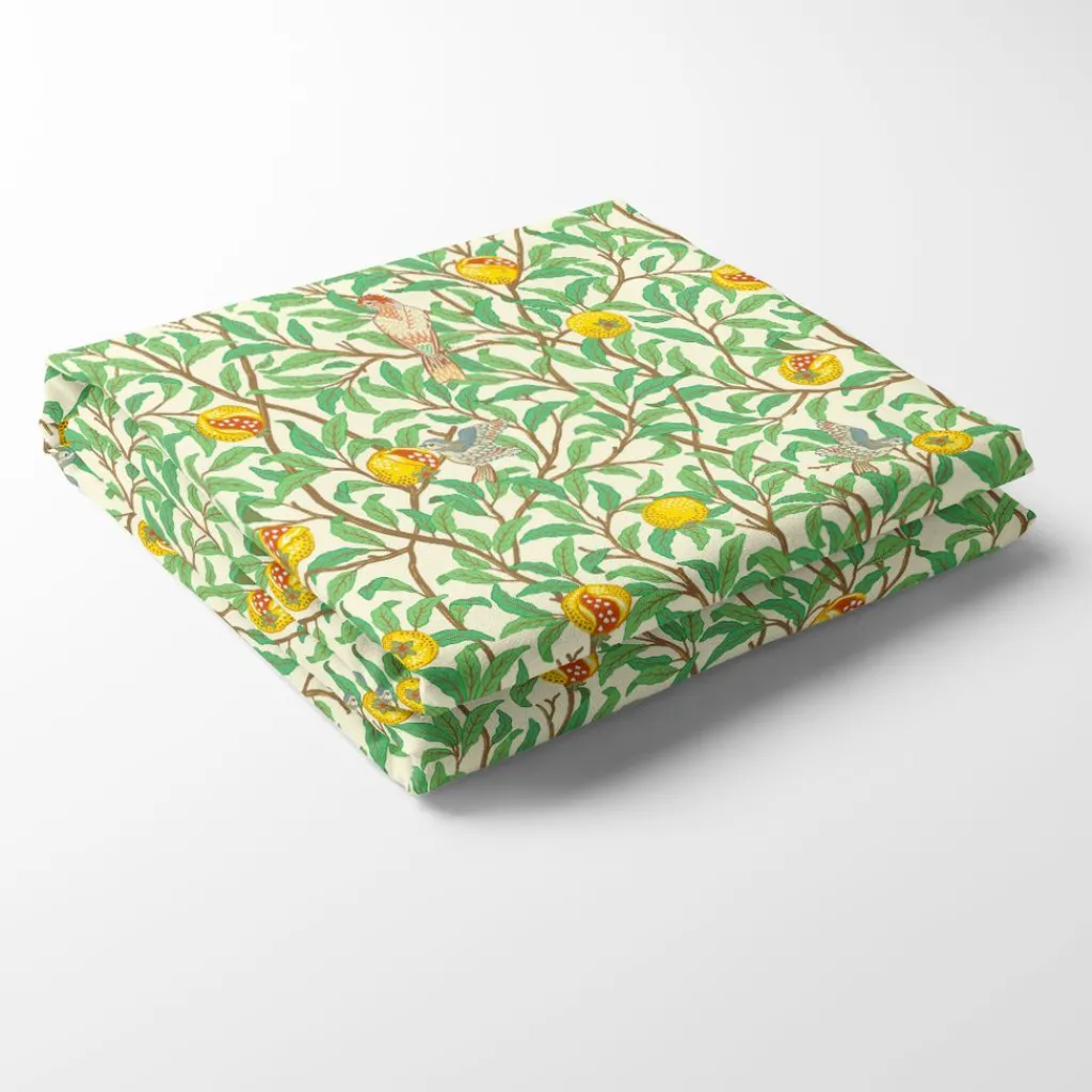 Bordsduk<Nordisk Textil Paradisträd bordsduk – Botanisk duk för naturnära dukningar