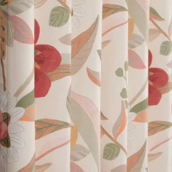 Gardiner Mönstrade<Nordisk Textil Paths gardiner - ljusa nyanser med blomstermotiv