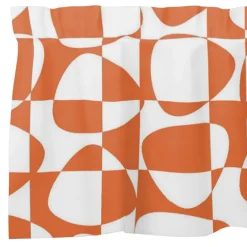 Gardinkappor Mönstrade<Arvidssons textil Pix orange gardinkappa metervara