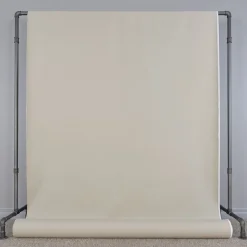 Enfärgade Fuskskinn< Plain ljusbeige fuskskinn