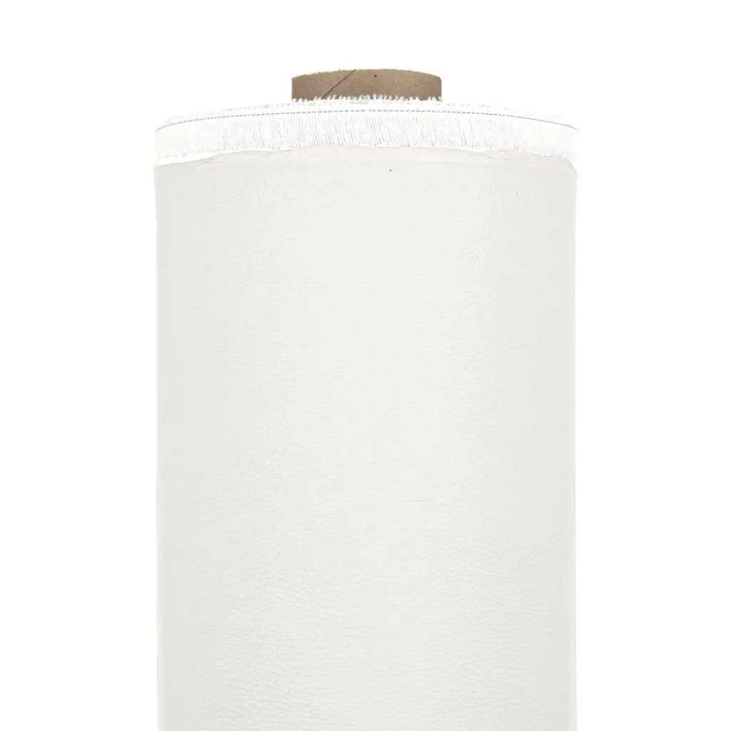 Enfärgade Fuskskinn< Plain offwhite fuskskinn