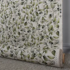 Gardintyger Mönstrade< Poplar leaves tyg