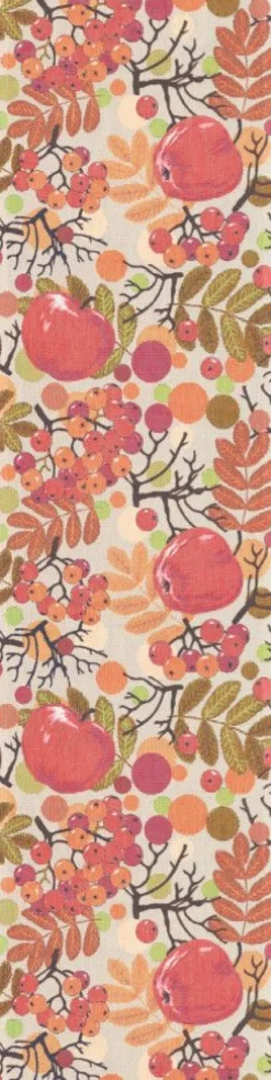 Jullöpare|Bordslöpare<Ekelund Äppelbär löpare 35x140 - s Linneväveri