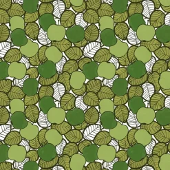 Gardintyger Mönstrade|Arvidssons Textil<Arvidssons textil Päppel grön tyg