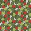 Gardintyger Mönstrade|Arvidssons Textil<Arvidssons textil Päppel röd-grön tyg