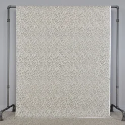 Arts & Crafts Tyger|Gardintyger Mönstrade<Jakobsdals Ramas beige tyg med kvistar och blad
