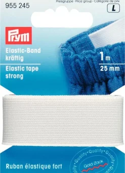 Resårband<Prym Resårband 25mm vit