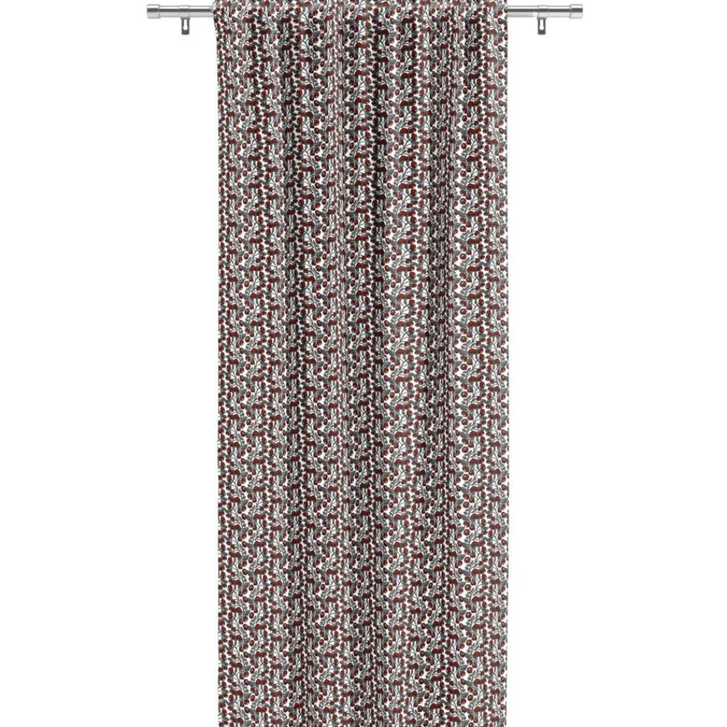 Arvidssons Textil<Arvidssons textil Ris röd-grå tyg