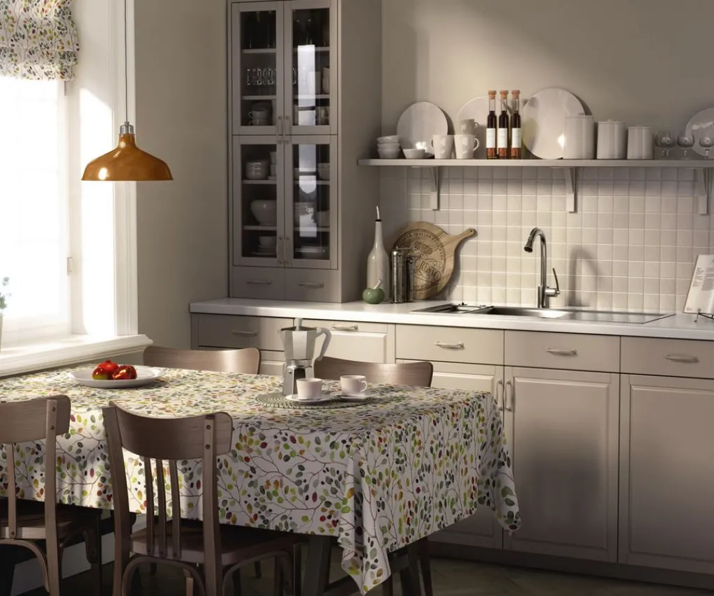 Bordsduk<Nordisk Textil Salinas bordsduk