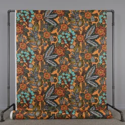 Gardintyger Mönstrade<Nordisk Textil Sanza tyg