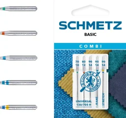 Symaskinsnålar<Schmetz combi-box