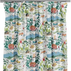 Gardiner Mönstrade<Arvidssons textil Semester vit gardiner – sommar och camping