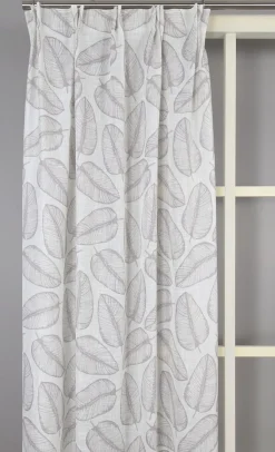Gardiner Mönstrade<Nordisk Textil Sienna beige gardiner