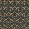 Förkläden<Arvidssons textil Skogens konung svart förkläde med ficka