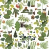Gardintyger Mönstrade|Arvidssons Textil<Arvidssons textil Skogsliv tyg