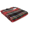 Ullplädar<Tweedmill textiles Skotskrutig ullpläd Black Stewart, 100% Ull, 150x183 cm