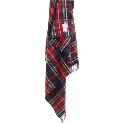 Ullplädar<Tweedmill textiles Skotskrutig ullpläd Black Stewart, 100% Ull, 150x183 cm