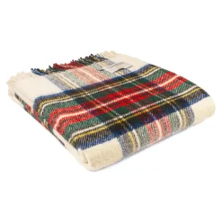 Ullplädar<Tweedmill textiles Skotskrutig ullpläd Dress Stewart, 100% Ull, 150x183 cm
