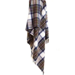 Ullplädar<Tweedmill textiles Skotskrutig ullpläd Muted Blue Dress Stewart, 100% Ull, 150x183 cm