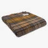Ullplädar<Tweedmill textiles Skotskrutig ullpläd Natural Buchanan, 100% Ull, 150x183 cm