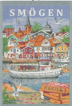 Kökshandduk<Ekelund Smögen kökshandduk 35X50 - s Linneväveri