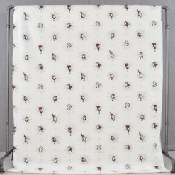 Gardintyger Mönstrade|Arvidssons Textil<Arvidssons textil Snöflingan mini vit tyg