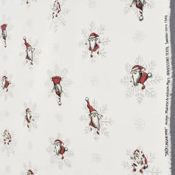 Gardintyger Mönstrade|Arvidssons Textil<Arvidssons textil Snöflingan mini vit tyg