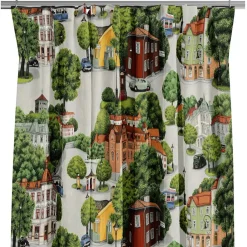 Gardiner Mönstrade<Arvidssons textil Sommarstad gardiner